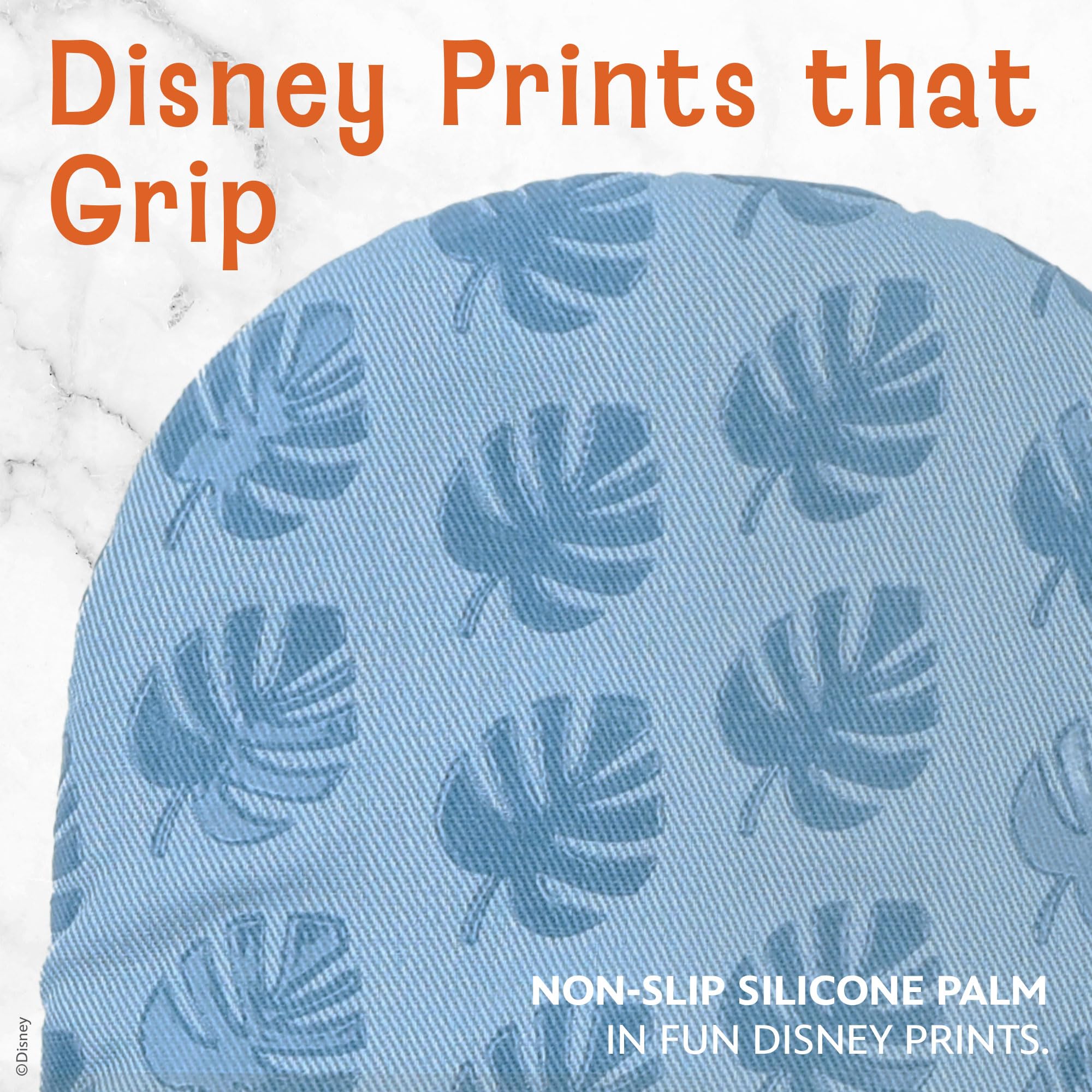 Disney Oven Mitts - 5.5” x 7.5” Heat-Resistant Mini Oven Mitts with Non-Slip Printed Silicone Disney Silhouettes - Pot Holders for Kitchen- Mickey & Minnie, Stich, Winnie the Pooh - Image 4