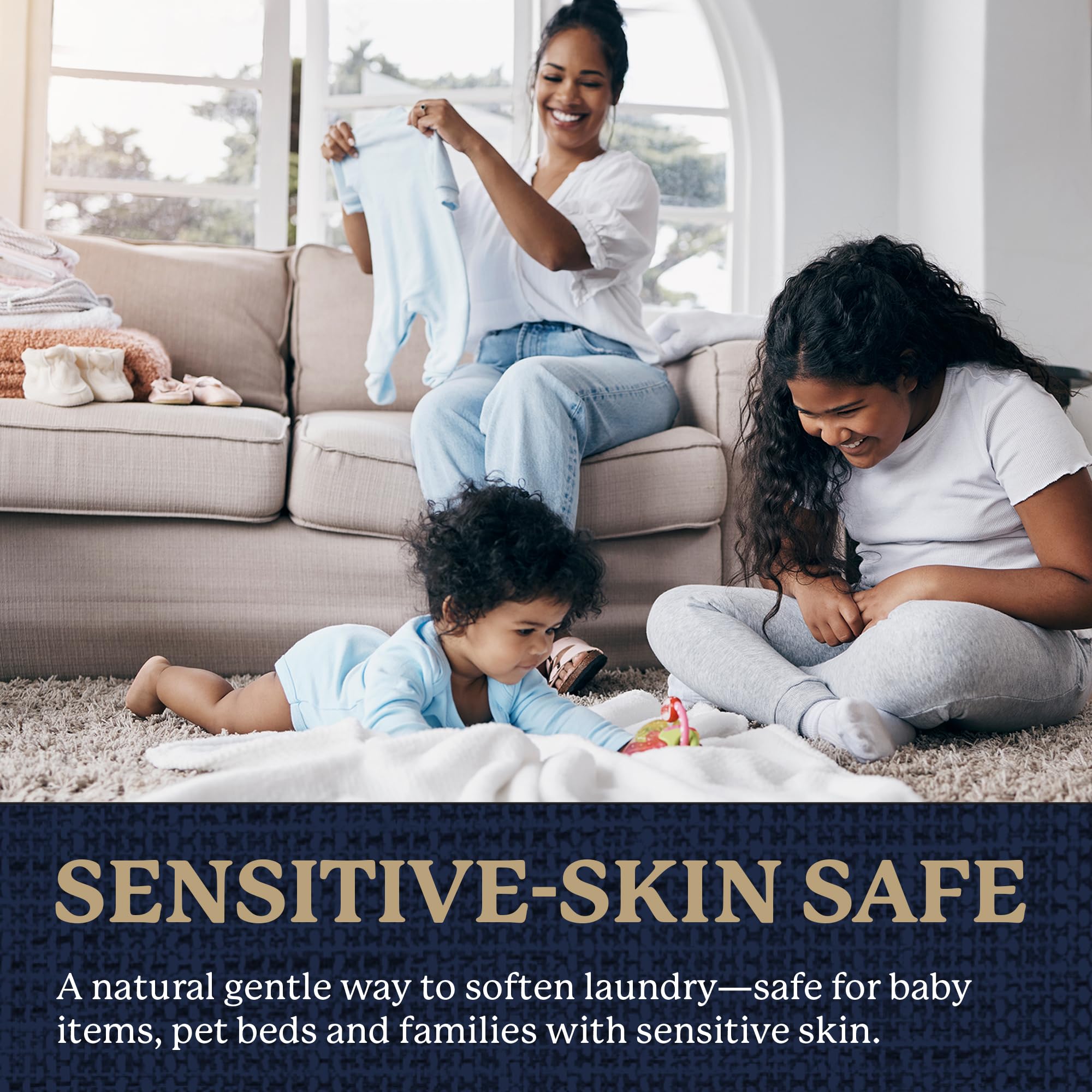 Farberware Wool Dryer Balls 4 Pack – Reusable 100% Wool Balls for Dryer – Natural Fabric Softener for Laundry, Towels & Bedding, Replaces Fabric Sheets & Liquid Softeners - Image 5